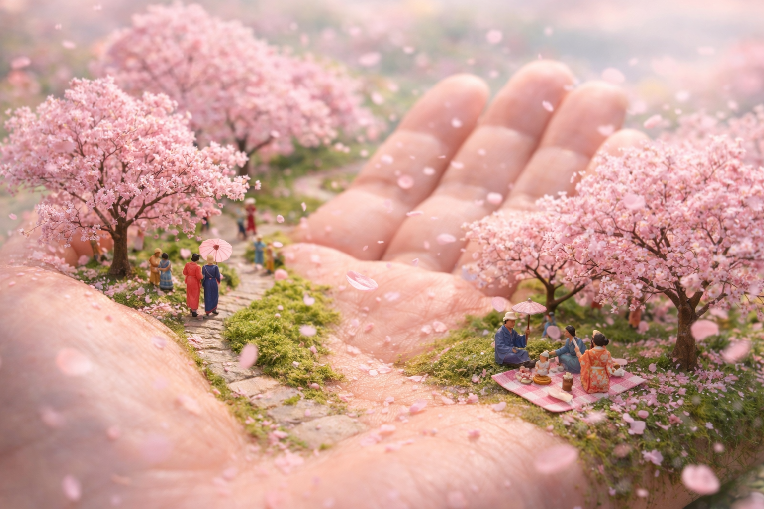 miniature Japanese park